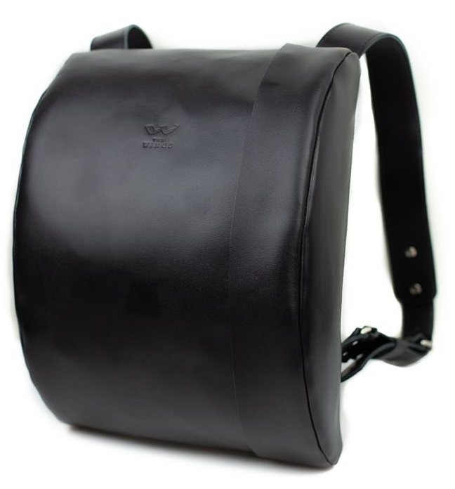 

Рюкзак кожаный The Wings CLOUD S черный TW-Cloud-S-black-ksr