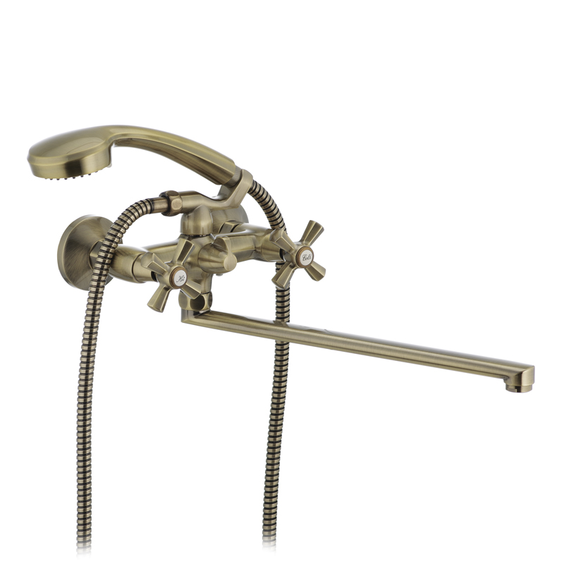 

Смеситель для ванны MIXXUS PREMIUM RETRO BRONZE-140 MI1651