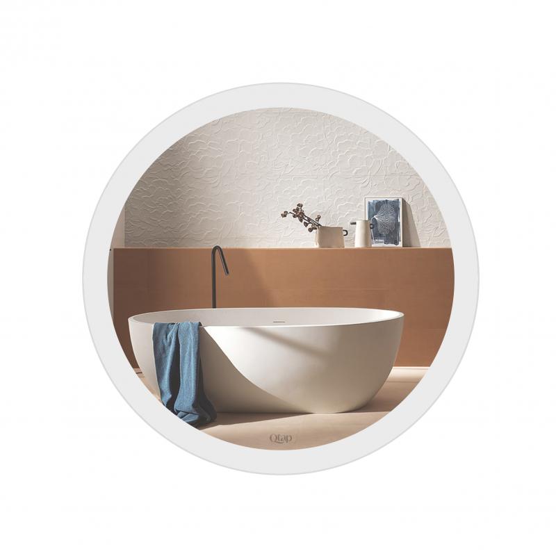 

Зеркало Qtap Virgo R400 с LED-подсветкой QT1878250640W SD00045767