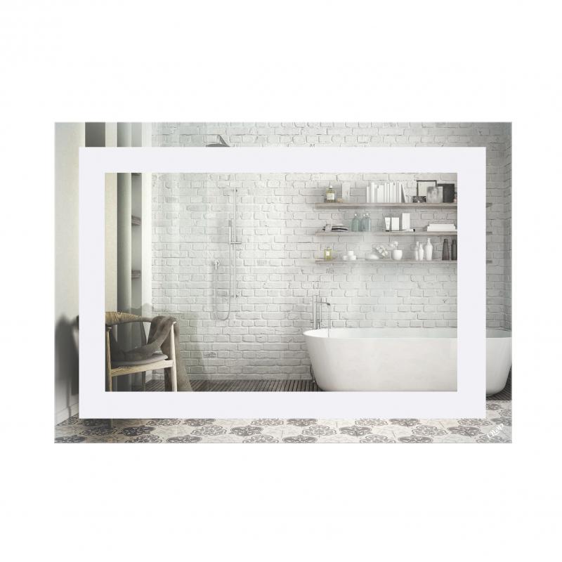 

Зеркало Qtap Mideya Quadro 500х700 с LED-подсветкой, Reverse QT20781004W SD00046155