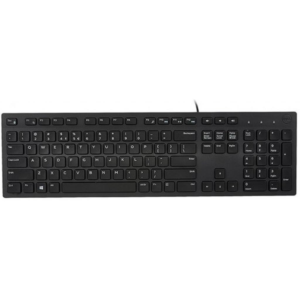 

Клавиатура Dell KB216 Multimedia Black (580-AHHE)