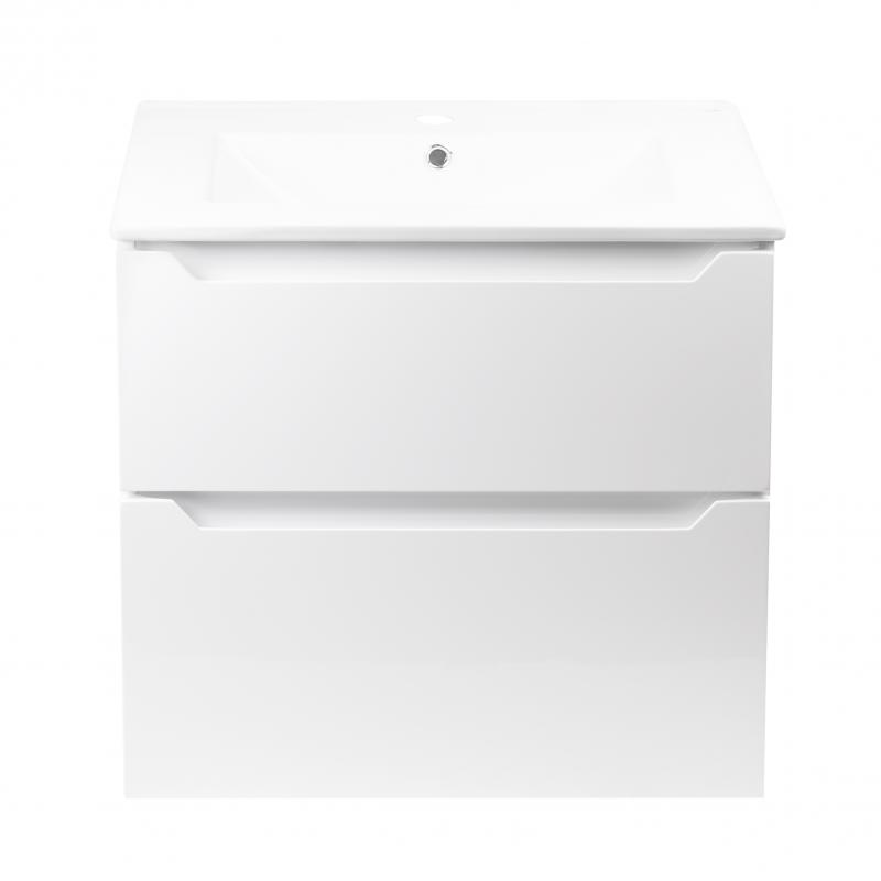 

Комплект Qtap Scorpio 710х585х460 White тумба подвесная + раковина врезная QT1472TPВ7013070CW SD00045091