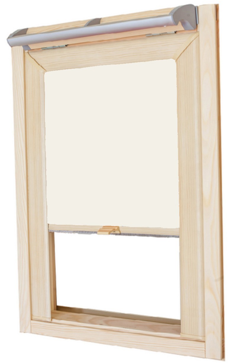 

Ролета для мансардных окон Fakro 55x118 Roll Star 39x101 см Гардения (0200)