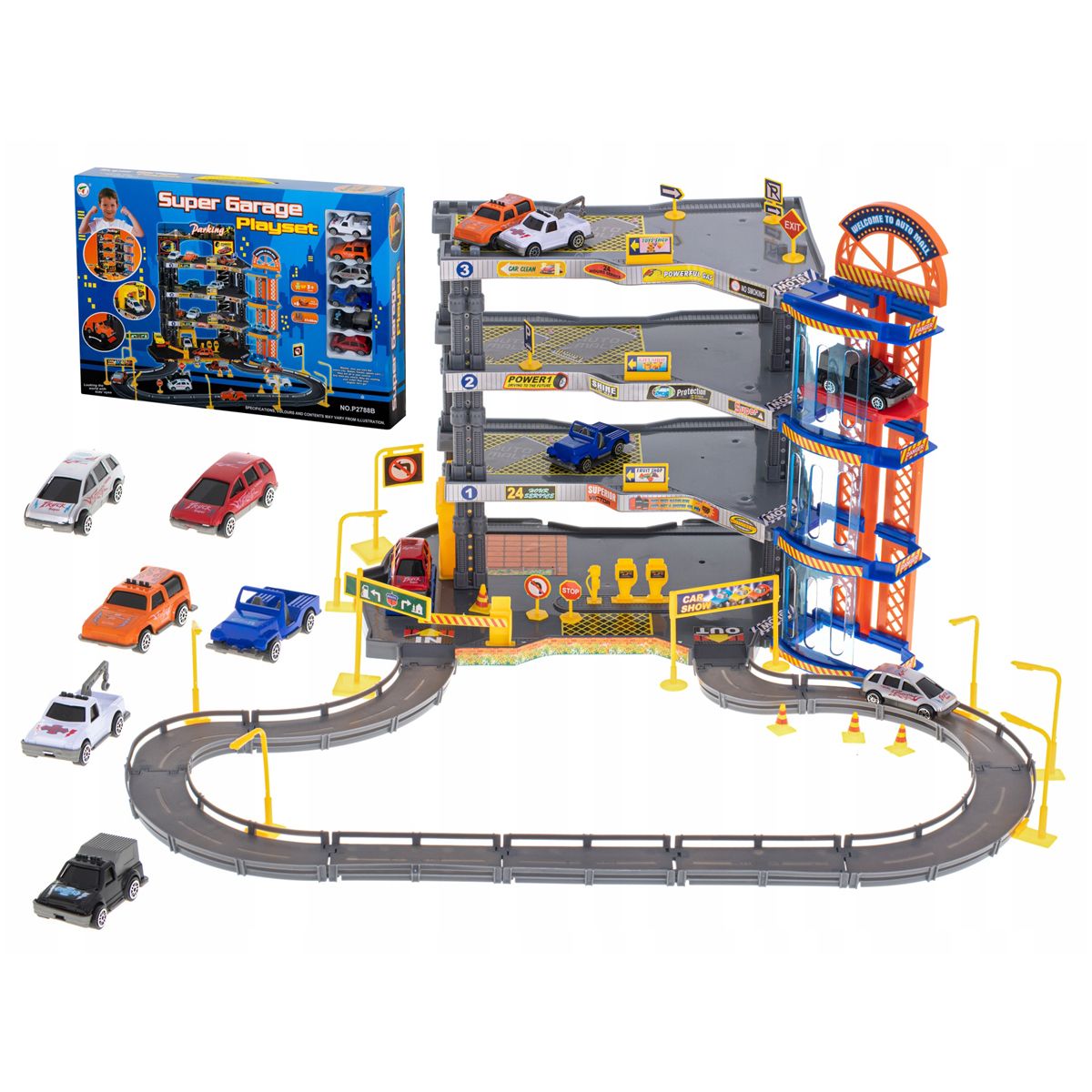 

Паркинг Super Garage Playset MiC (P2788B) (175775)