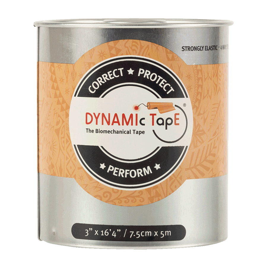 

Біомеханічний тейп Dynamic Tape 7.5 см х 5 м беж з бежевим тату