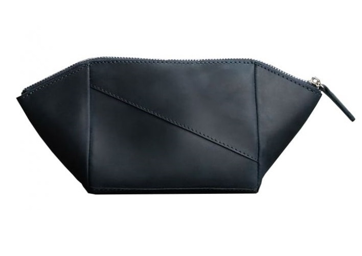 

Косметичка кожаная BlankNote синяя CRAZY HORSE BN-CB-2-nn