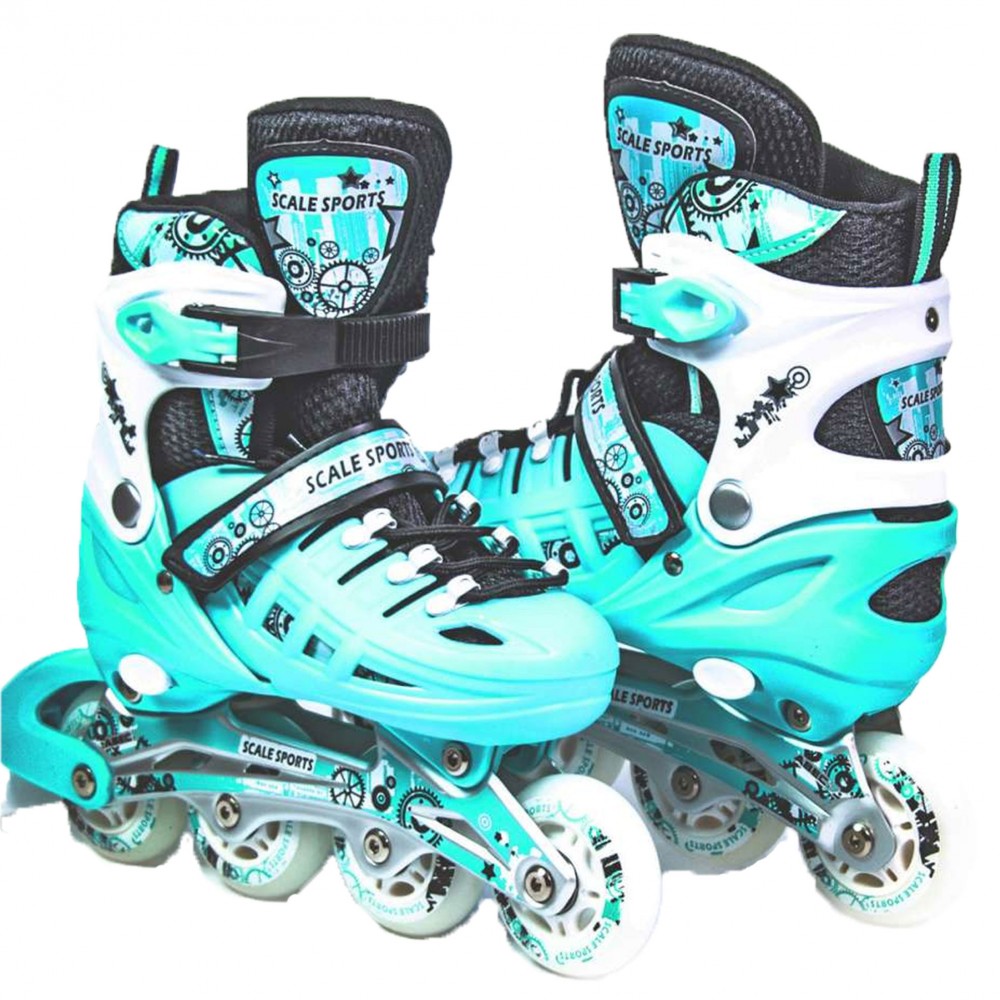 

Ролики Scale Sports - USA 34-37, Бирюзовый (2T3027)