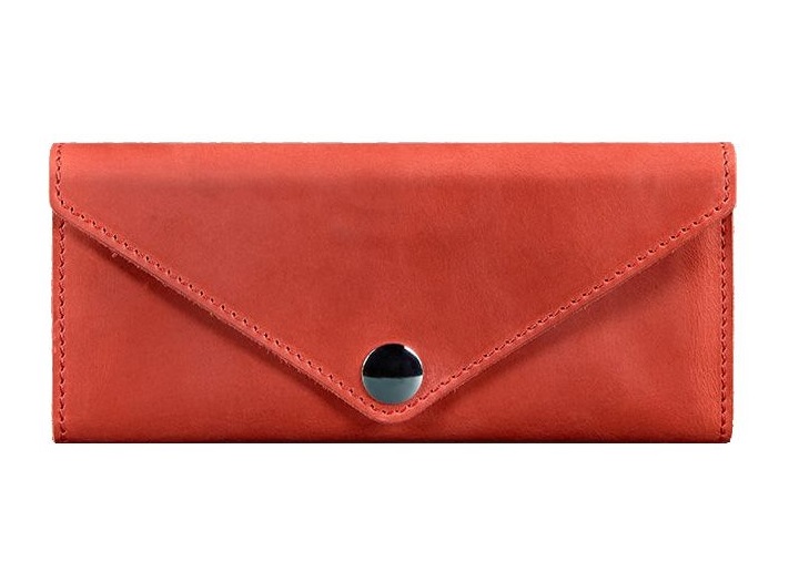 

Кошелек женский кожаный BlankNote КЕРРИ 1.0 коралловый BN-W-1-coral