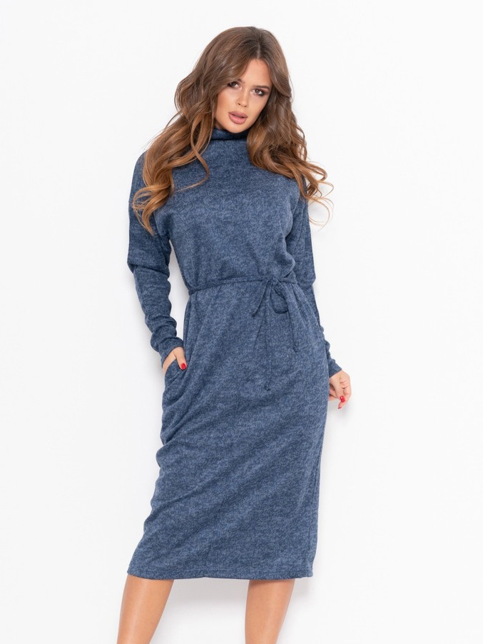 

Платье ISSA PLUS 11107 3XL Синее