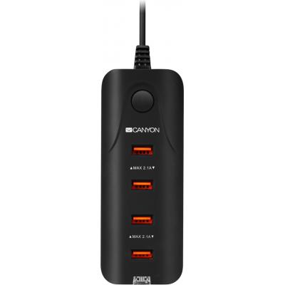 

Зарядное устройство Canyon 4xUSB AC (CNE-CHA09B)