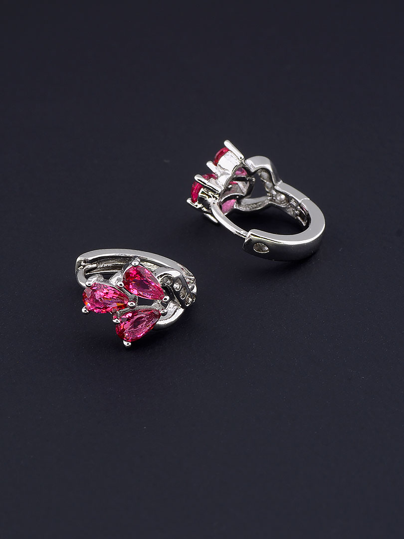 

Серьги с малиновым камешком Xuping №9058839