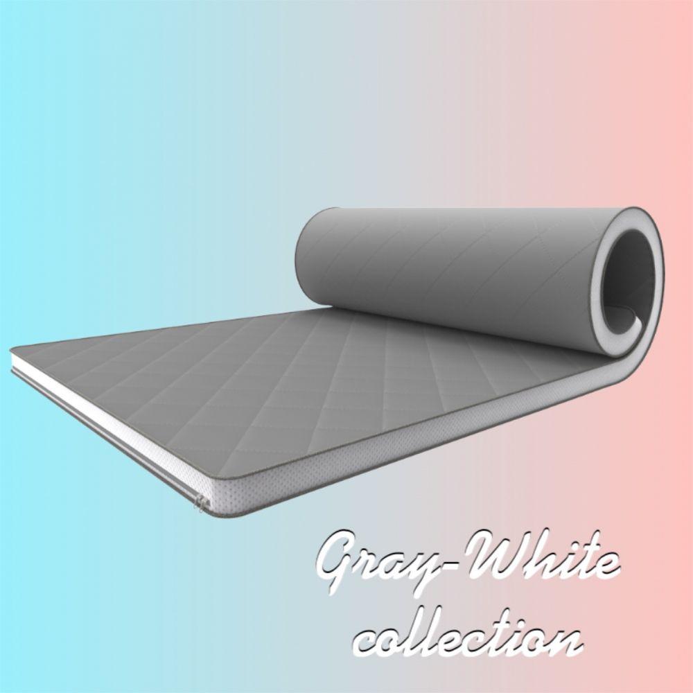 

Матрас топпер «Fog» Gray-White collection 65x190