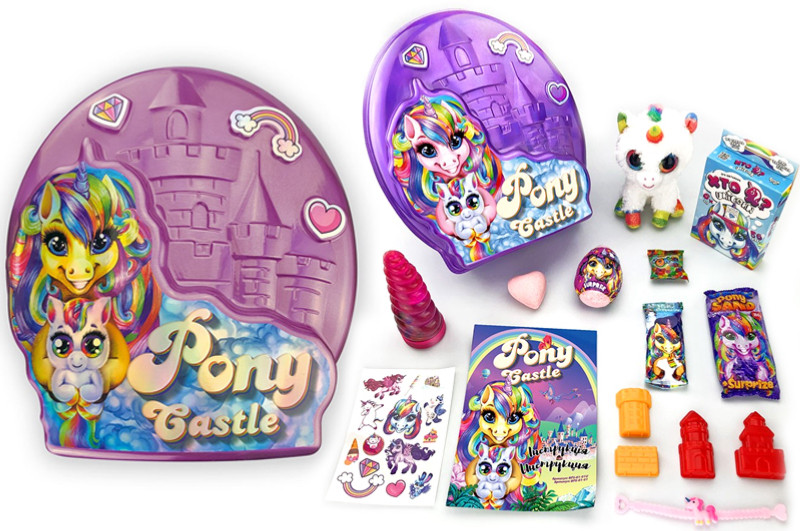 

Набор для творчества "Pony Castle", (BPS-01-01), My Little Pony Danko Toys