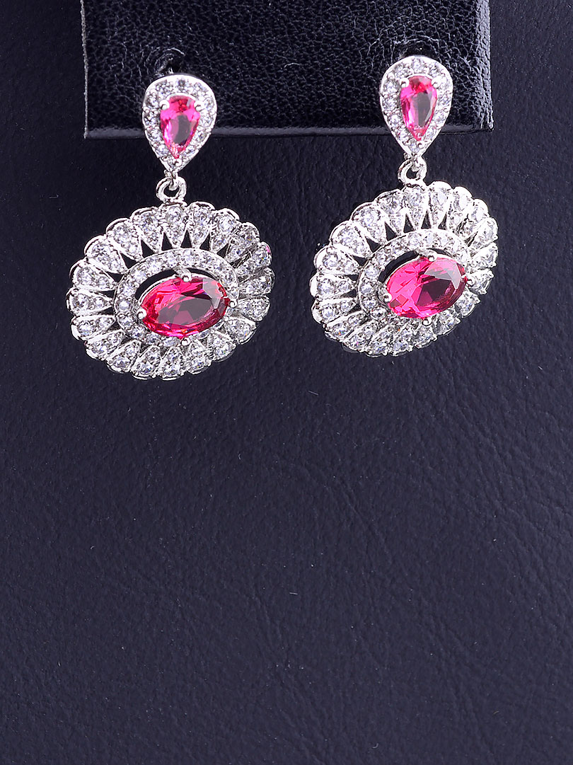 

Серьги с красным камнем Xuping №9076907