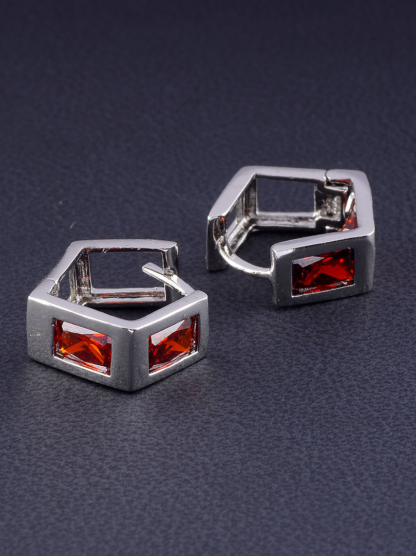 

Серьги с красным камнем Xuping №9049857