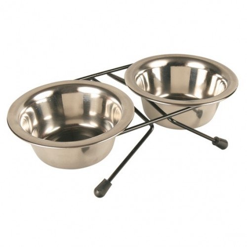 

Подставка с мисками Trixie для кошек, металл, 2 х 1,8 л