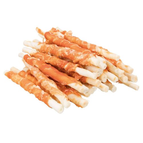 

Жевательные палочки Trixie - Denta Fun куриное филе, для собак, 12 см, 240 г, упаковка 30 шт.