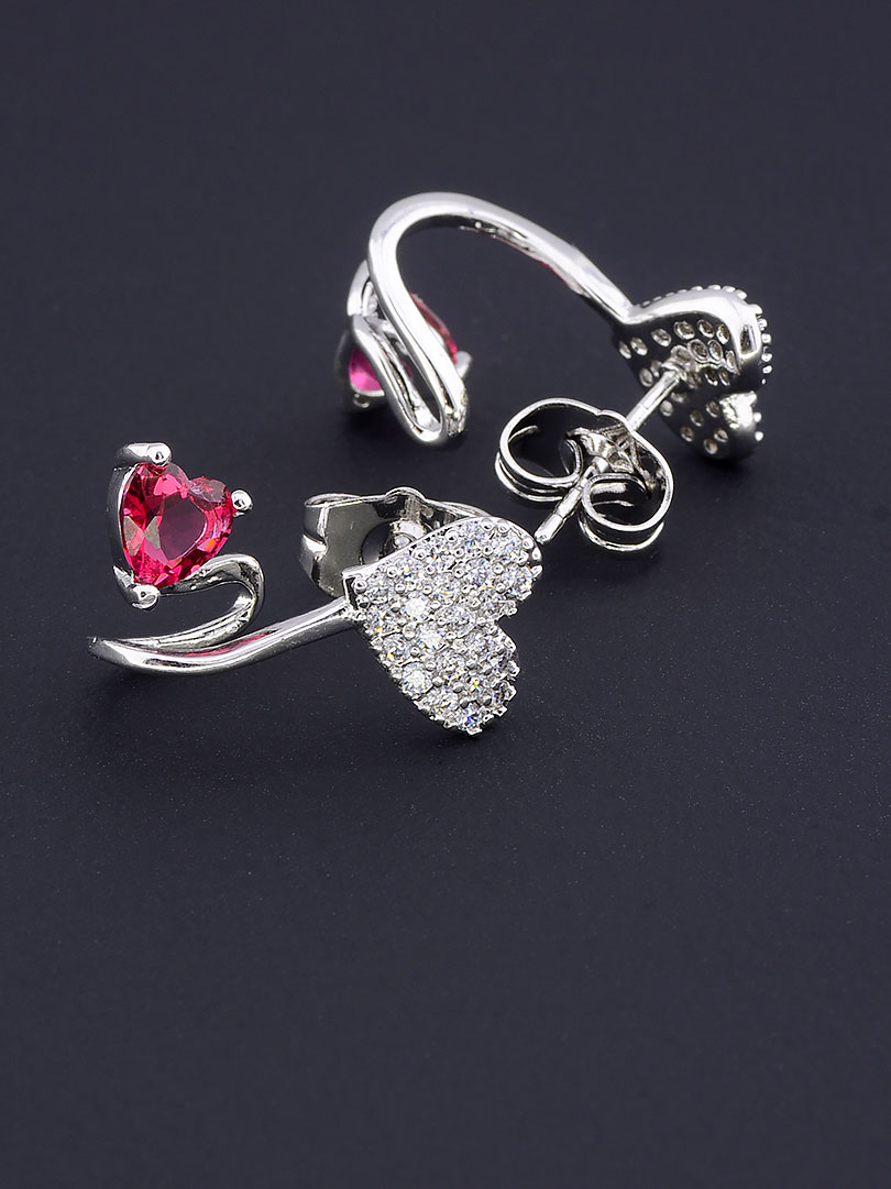 

Серьги с красным камнем Xuping №9058715