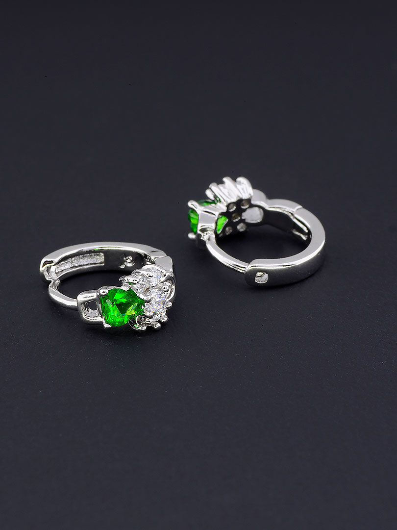 

Серьги с зелёным камнем Xuping №9058623