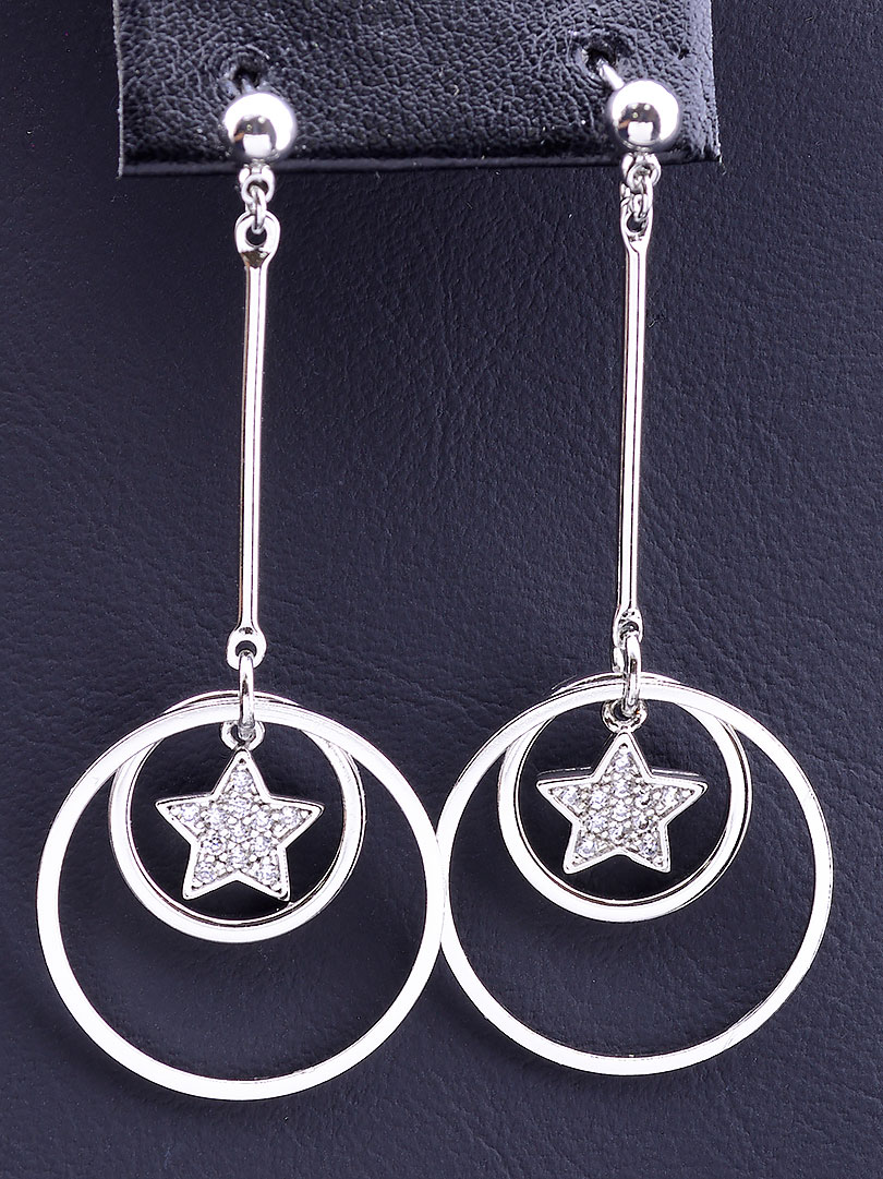 

Серьги висячие с прозрачным камнем Xuping №9078255