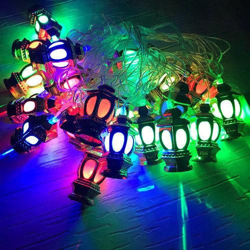 

Фигурки 12 LED, "РАДУЖНЫЕ ЛАМПОЧКИ", 5м+ переходник, теплый белый 1698-22