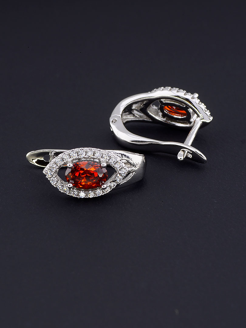 

Серьги с красным камнем Xuping №9058865