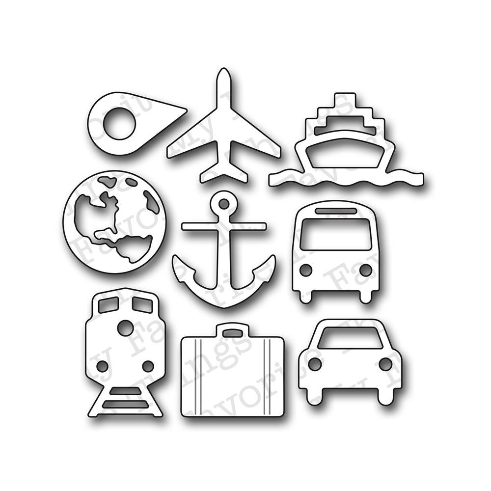 

Ножи для вырубки My Favorite Things World Traveler (815765019446)