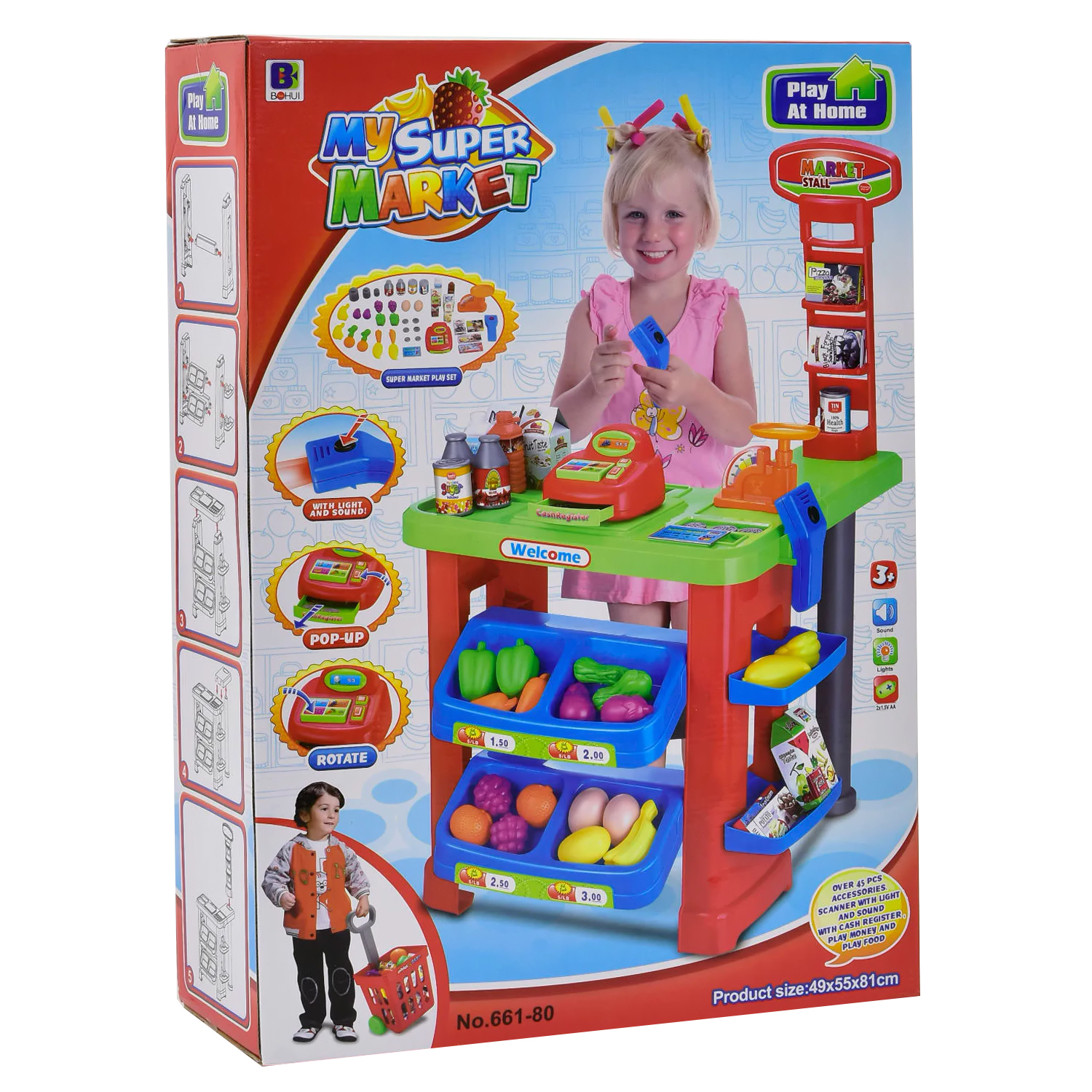 

Детский игровой набор магазин-супермаркет "My Supermarket" свет, звук (63314)