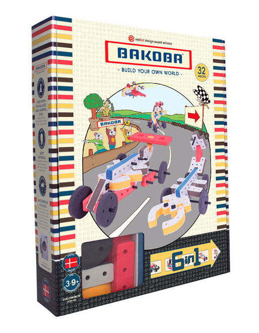 

Мягкий конструктор Bakoba 32 детали (5700002036476)