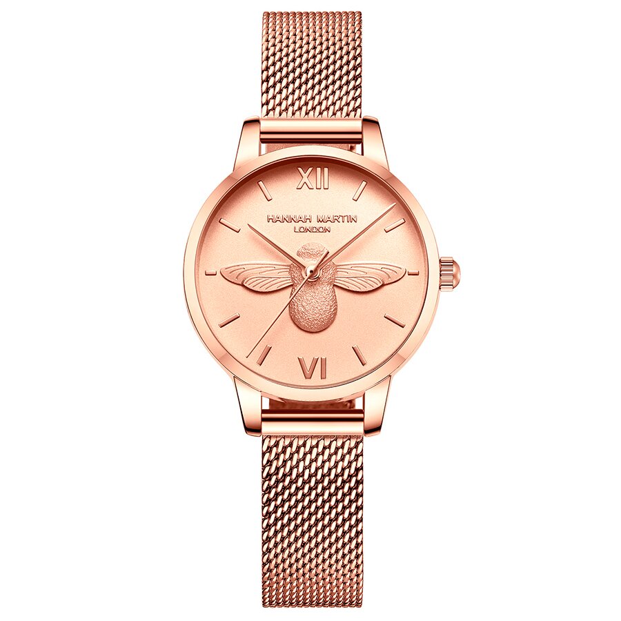 

Женские часы Hannah Martin bee gold