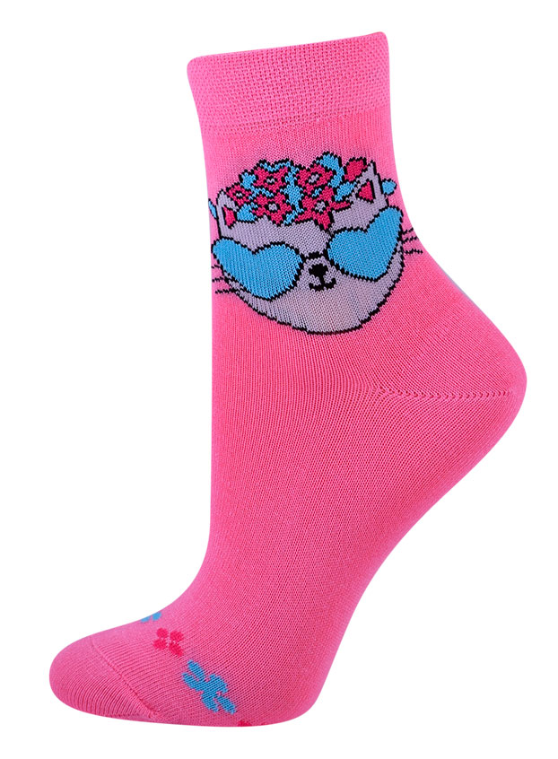 

Носки детские АфРика кошка розовые размер 20 (М11В310КБ_р.20)