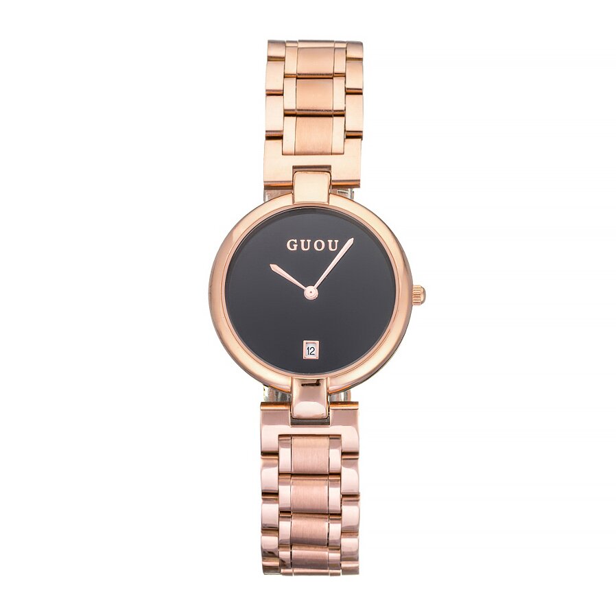 

Женские часы Guou Lux black