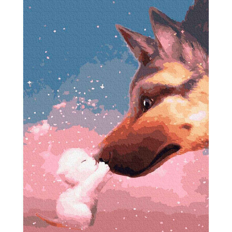 

Картина по номерам Никитошка Дружба на всю жизнь GX37177 40x50см