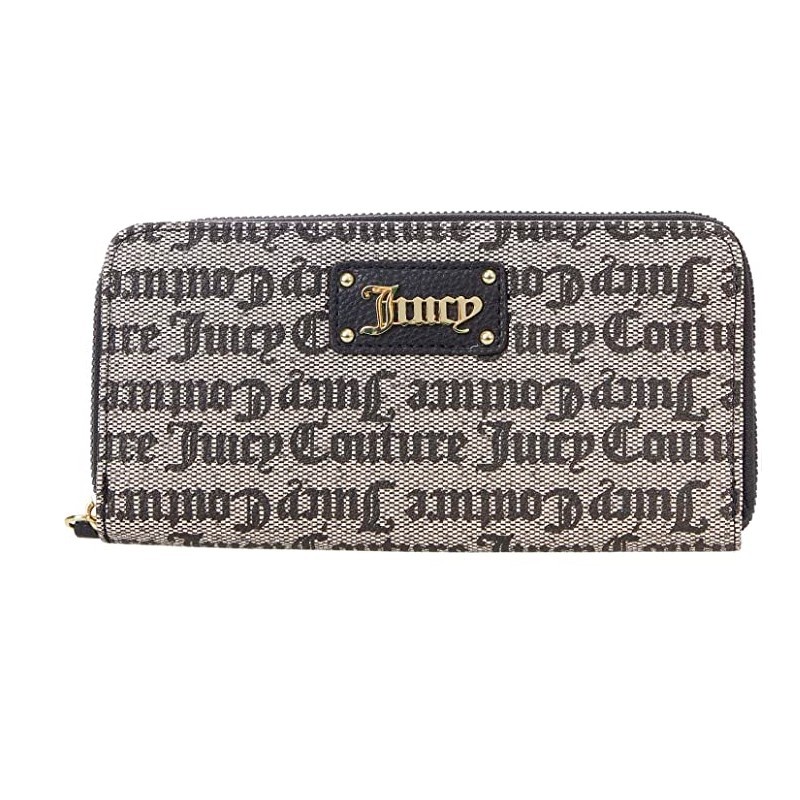

Женский кошелек Juicy Couture Fur Get Me Not Double Gusset ZA серый