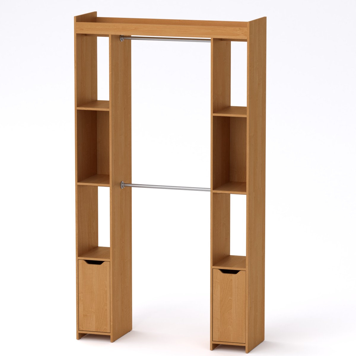 

Шкаф-16 открытый Компанит Ольха