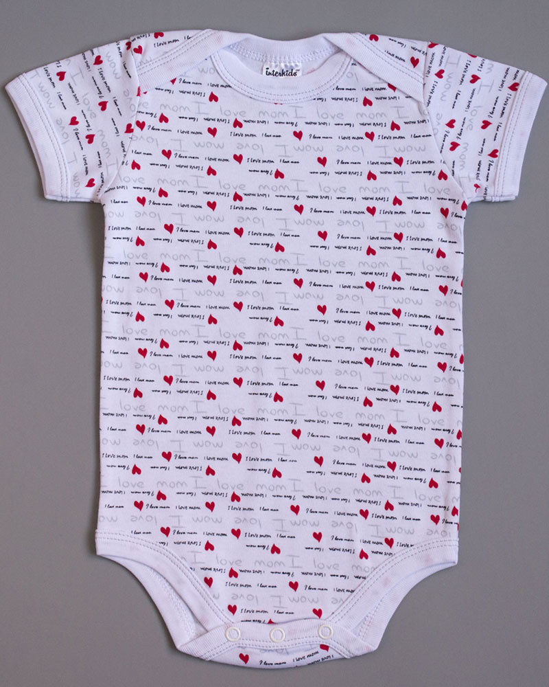 

Боди I LOVE футболка Interkids 6-9 месяцев 74 см Белый 3062