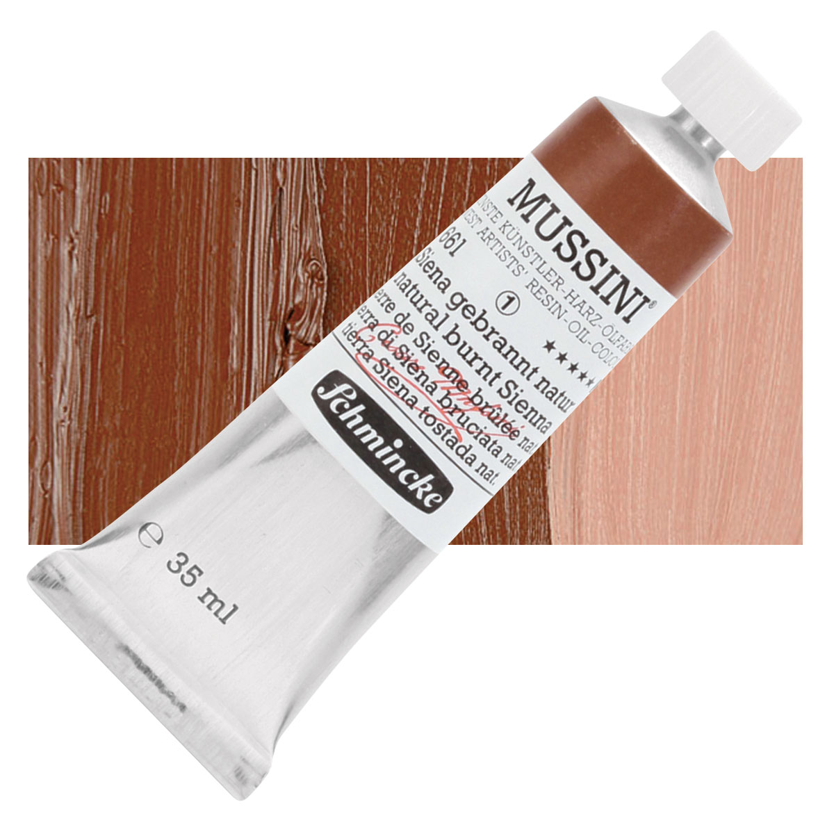 

Масляная краска Schmincke Mussini 35 мл natural burnt Sienna