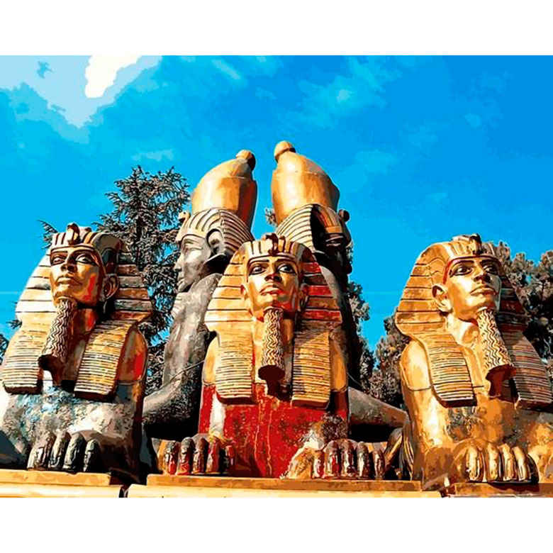 

Картина по номерам Mariposa Величественные пирамиды Q2282 40x50см