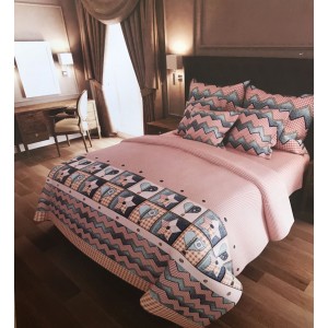 

Евро комплект постельного белья Vital - Textile Бязь Gold Lux 200х220 см (BLe-104)