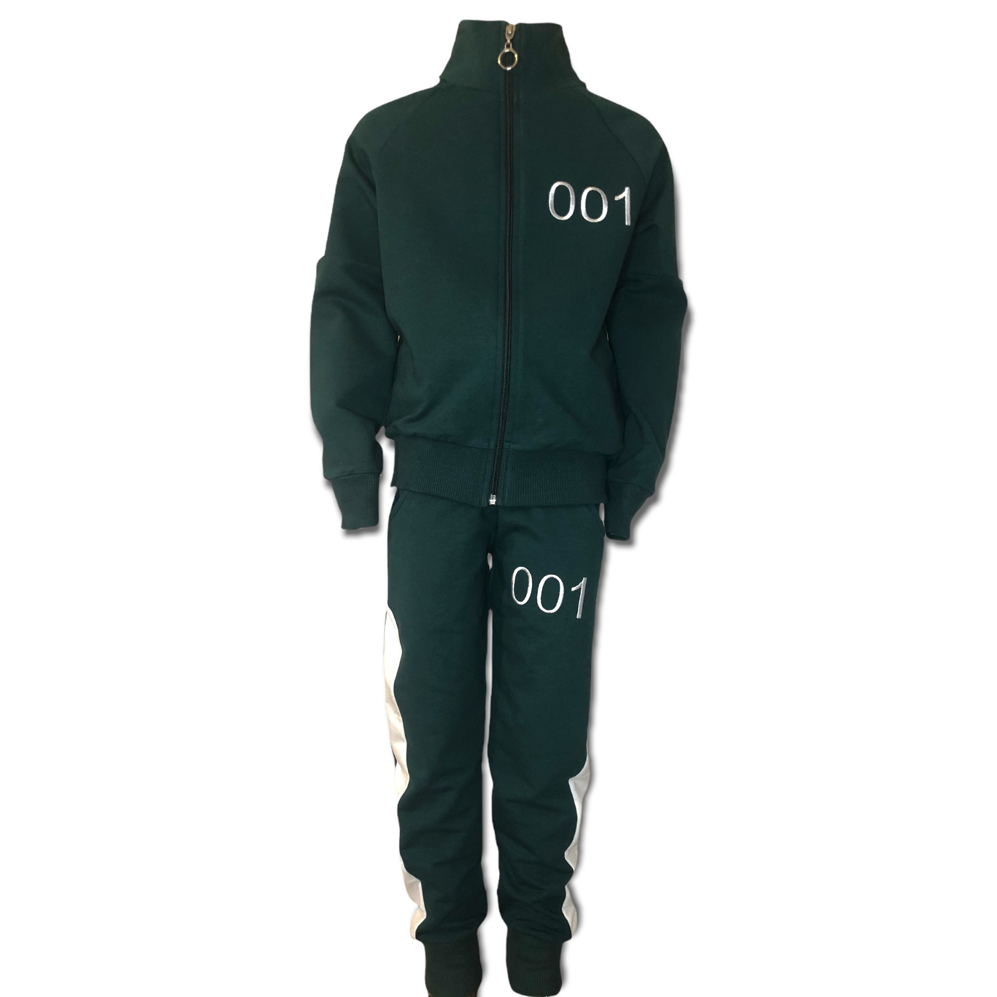 

Спортивный костюм для мальчика Игра в кальмара Squid qame 001 122-128 Зеленый