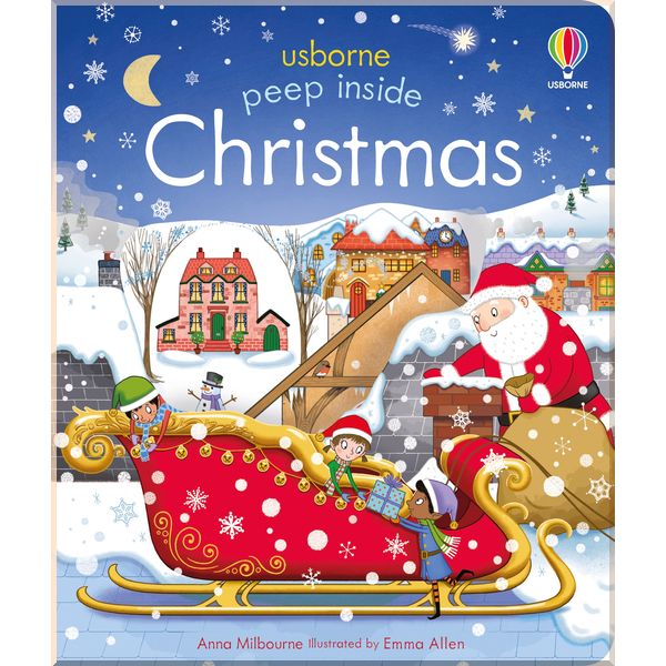 

Usborne Peep Inside Christmas. Anna Milbourne. ISBN:9781801310314