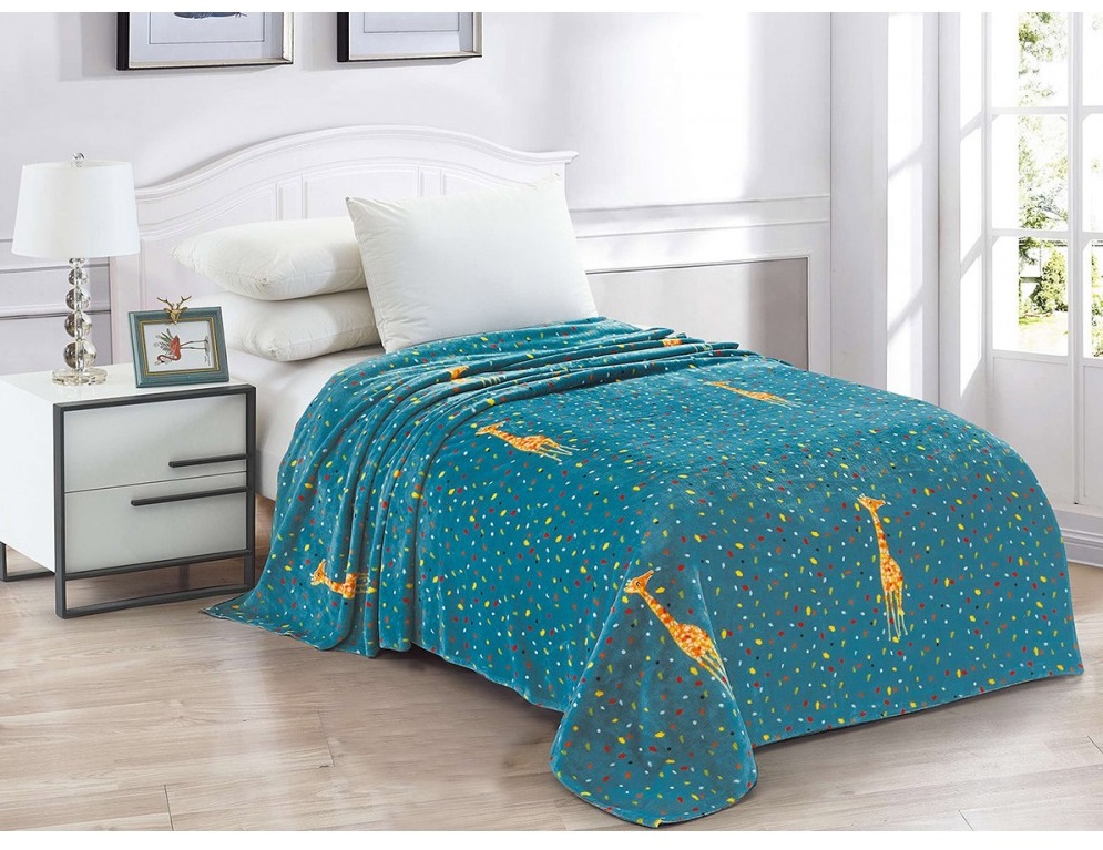 

Плед флисовый Emily Giraffe 130 х 160 см