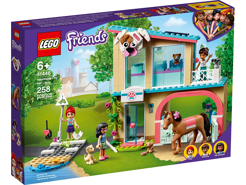 

Конструктор Lego Friends Ветеринарная клиника Хартлейк-Сити (41446)