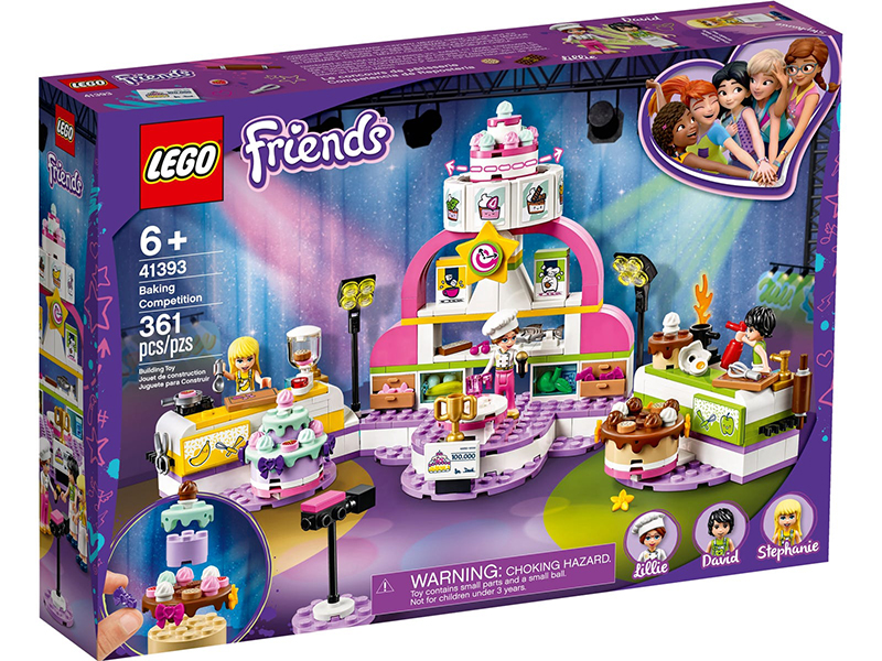 

Конструктор LEGO Friends Соревнование кондитеров (41393)