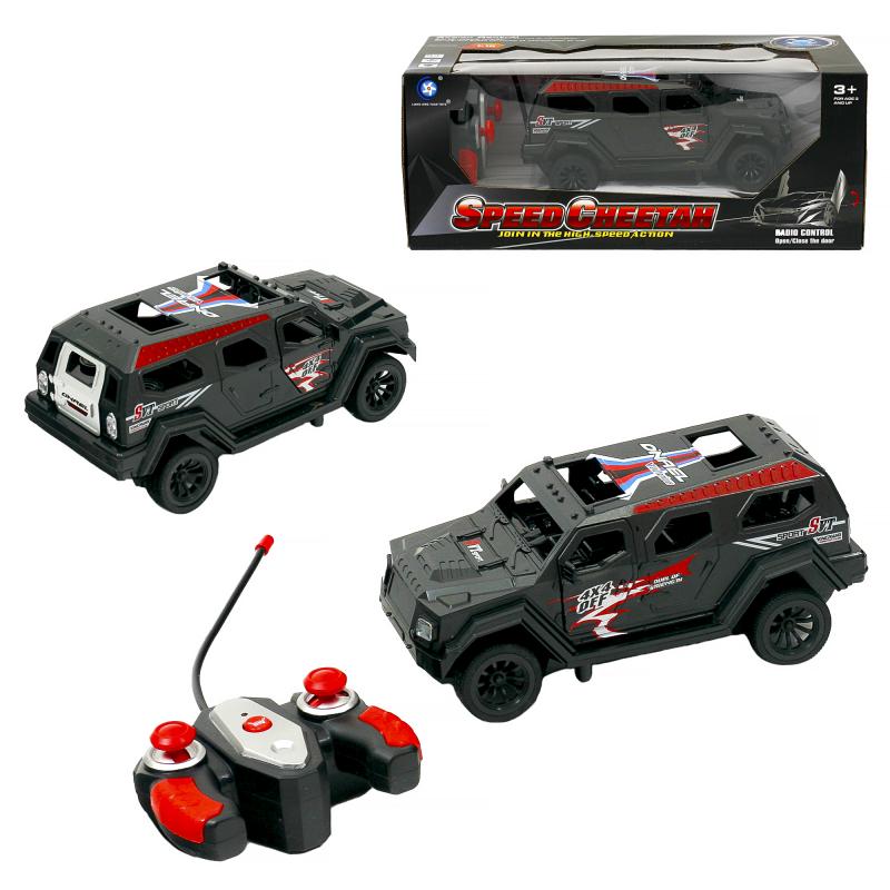 

Машинка на радиоуправлении MB Baby "Джип" 1:16 22 см Черный (TB-1988L-E3-F4)