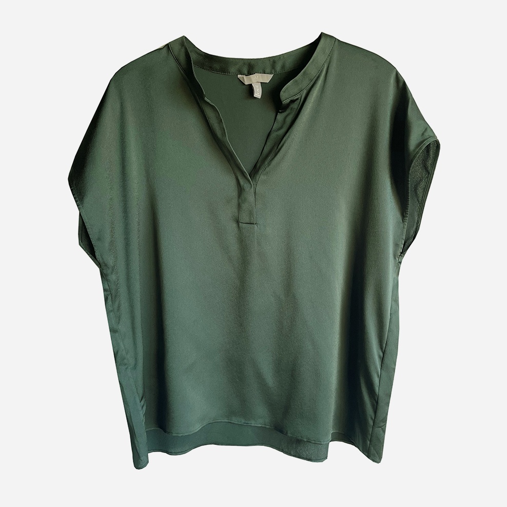 

Блузка H&M 847673b39 XL Зеленая