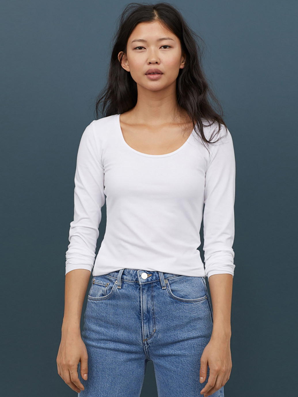 

Лонгслив H&M 824995001b39  Белый, Лонгслив H&M 824995001b39 XS Белый