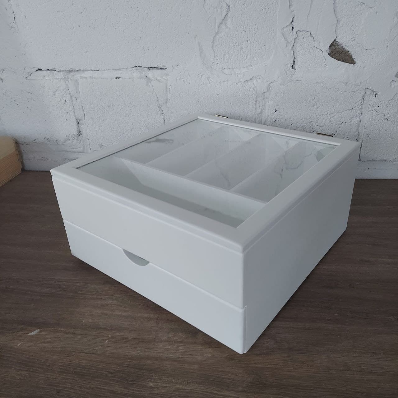 

Органайзер Wooden Organizer для столовых приборов, 340*340*140мм