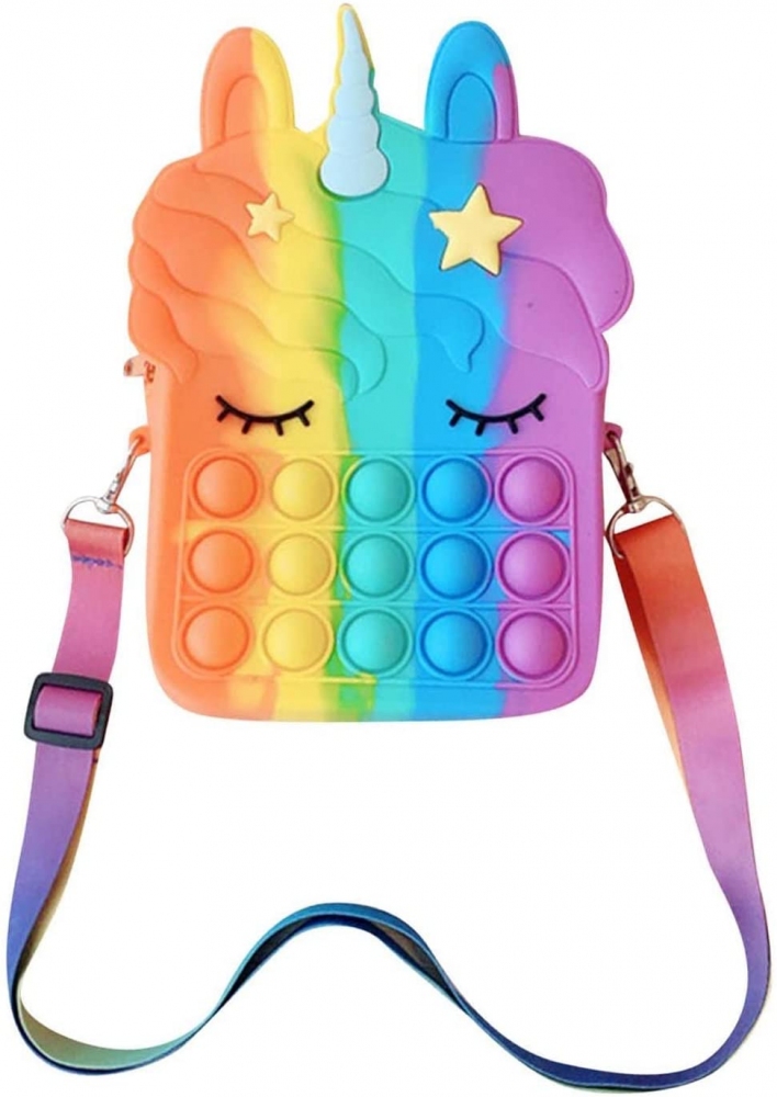 

Pop It Антистресс Игрушка - Сумочка Единорог (Поп Ит - Попит - Popit) - 22252