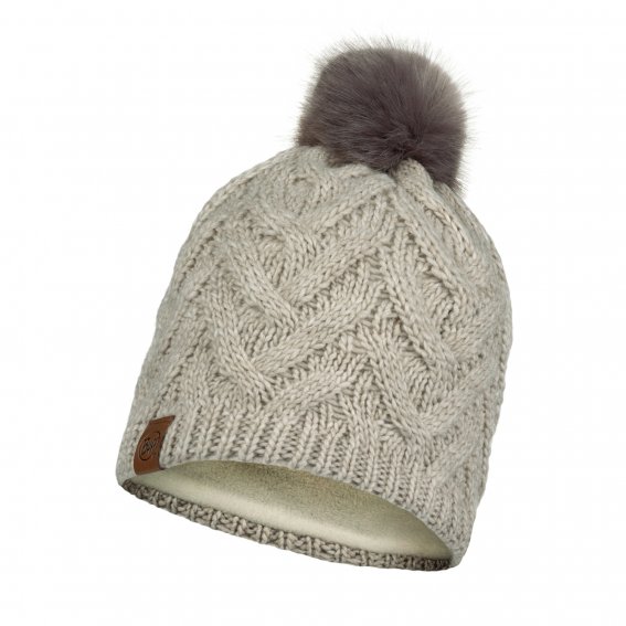 

Шапка Buff Knitted & Fleece Hat CARYN Светло-Серый